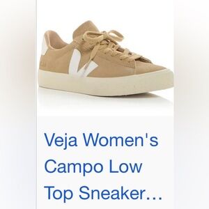 Veja Women's Campo Low Beige Sneakers